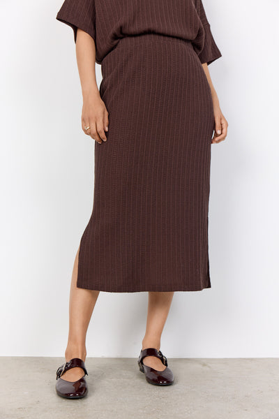 SC-SHONAS 4 Skirt Dark brown