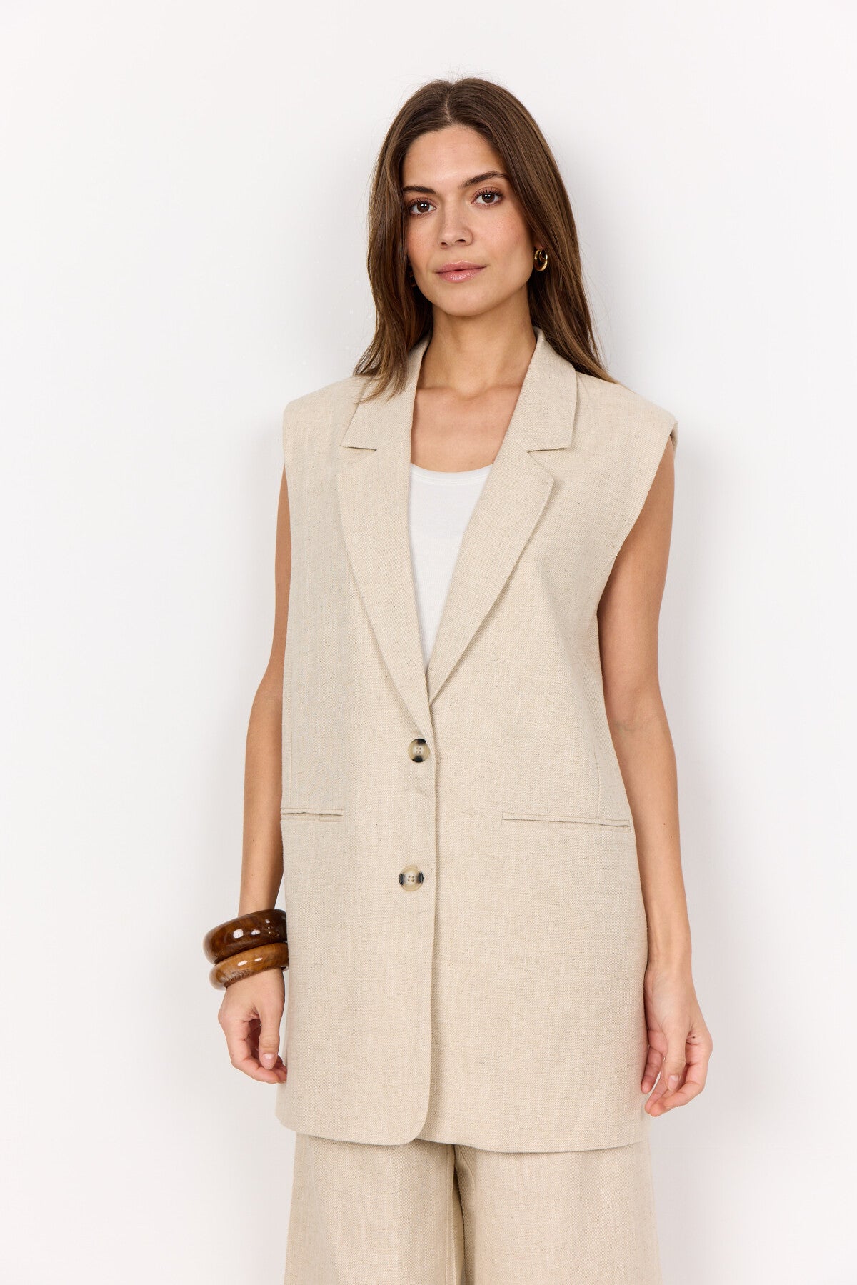 SC-SIMI 1 Waistcoat Sand