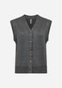 SC-DOLLIE 827 Waistcoat Dark grey