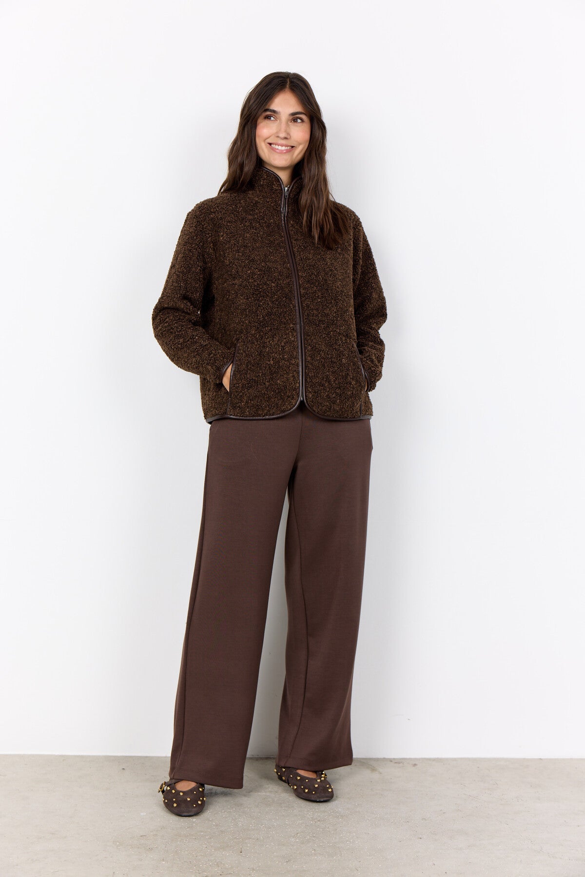 SC-BESSIE 1 Jacket Dark brown