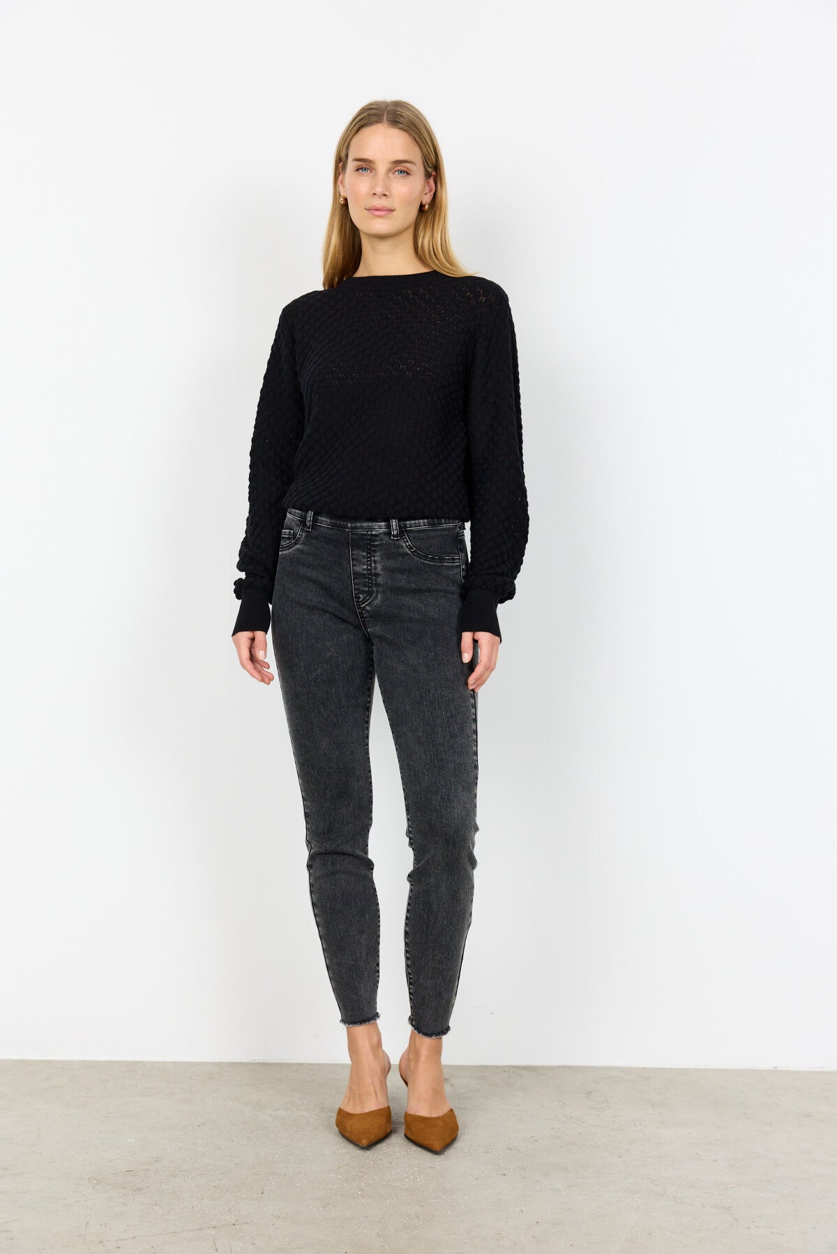 SC-NADIRA 1-B Jeans Dark grey