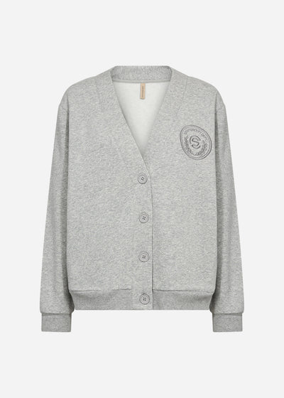 SC-ANGELIN 9 Cardigan Light grey