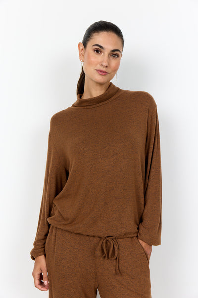 SC-BIARA 147 Blouse Brown