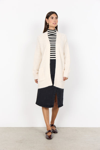 SC-GUNNA 13 Cardigan Cream