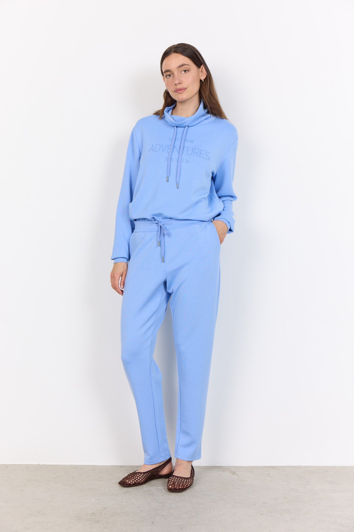 SC-BANU 157 Pants Light blue