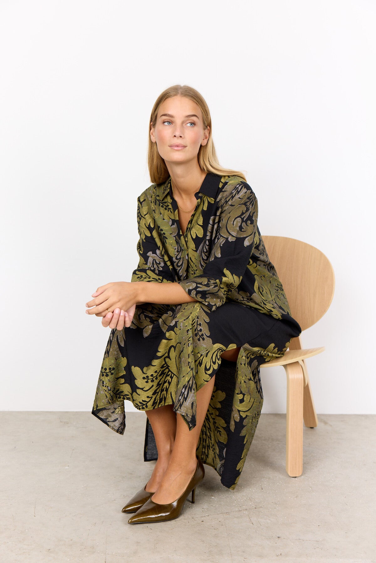 SC-VAIKE 3 Dress Dark green