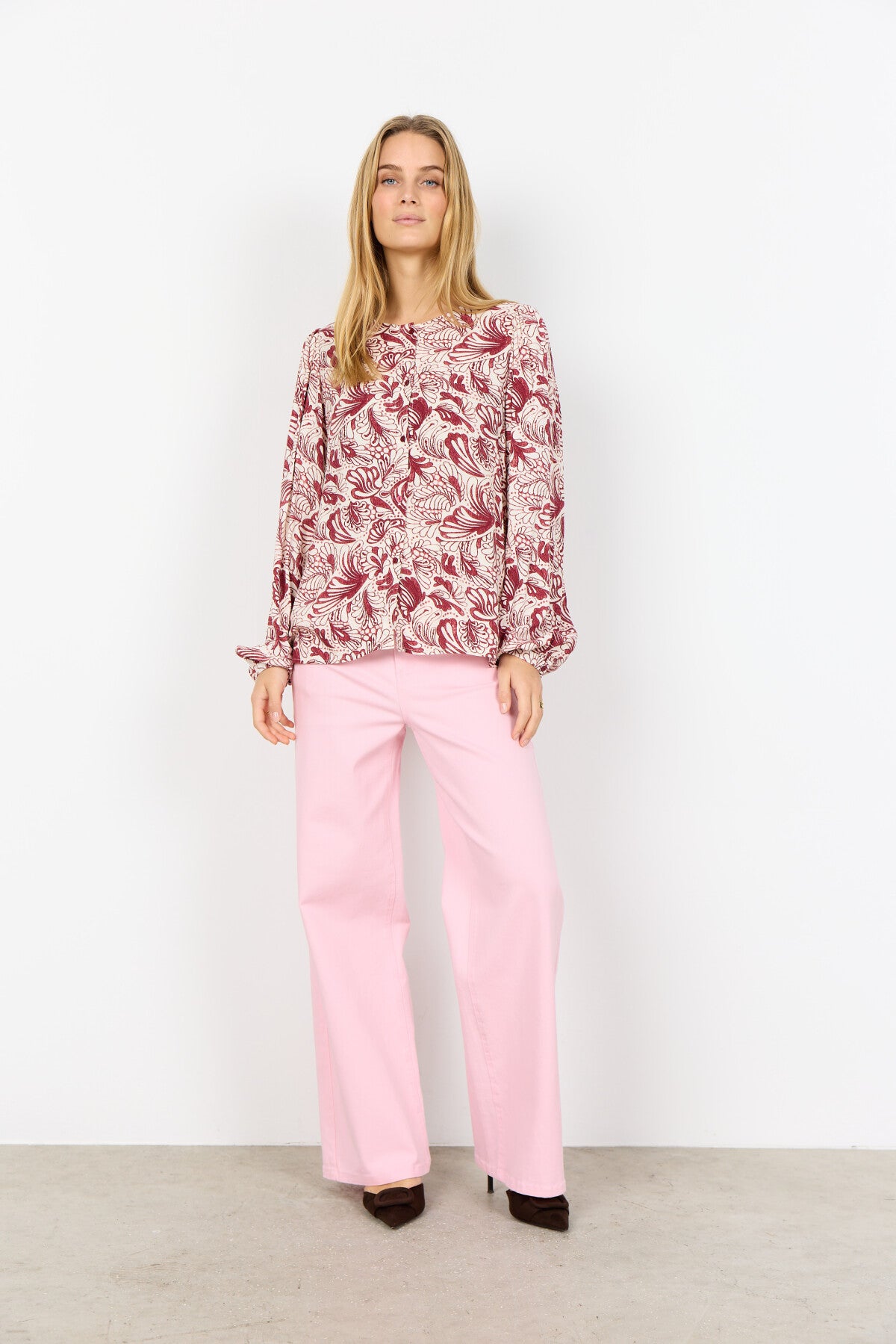 SC-BAYAN 1 Shirt Ruby red