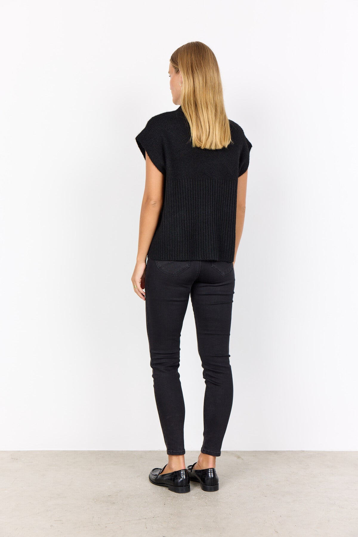 SC-VIRGINIA 1 Waistcoat Black