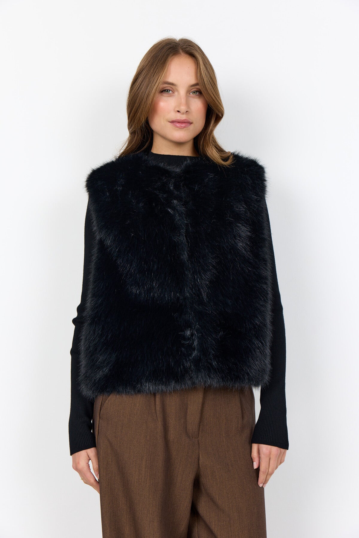 SC-NAIDA 3 Waistcoat Black