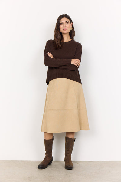 SC-VONNIE 1 Pullover Dark brown