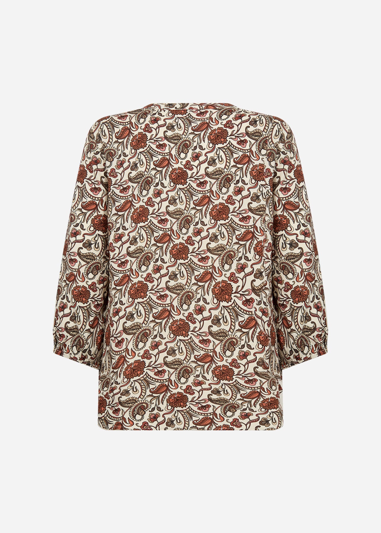 SC-SAMEA 2 Blouse Rust red