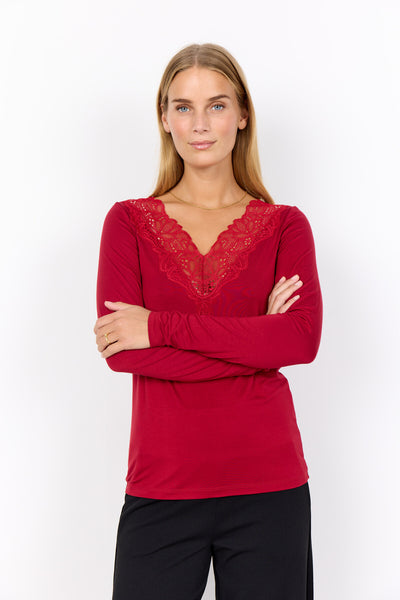 SC-MARICA 301 T-shirt Dark red