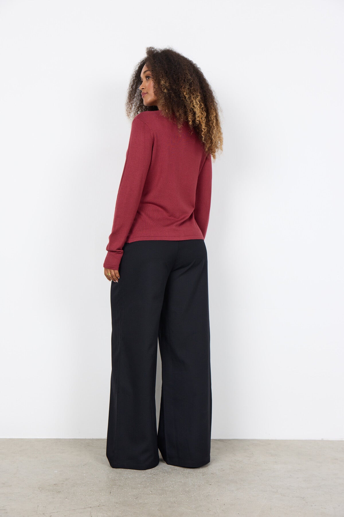 SC-DOLLIE 446 Cardigan Ruby red