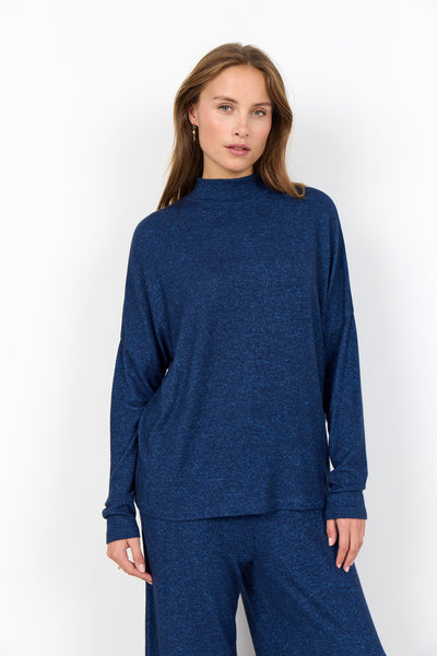 SC-BIARA 126 Blouse Dark blue