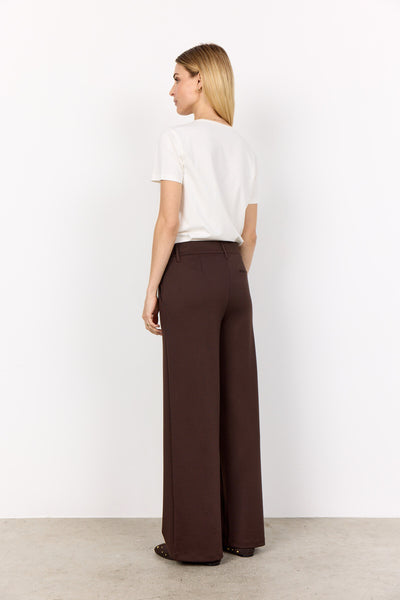 SC-DANIELA 9 Pants Dark brown