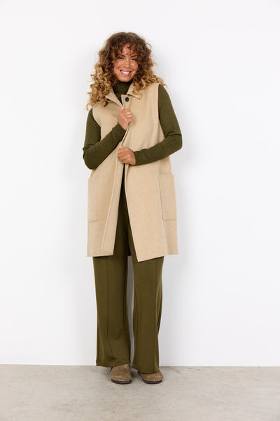 SC-VIENNA 2 Waistcoat Sand