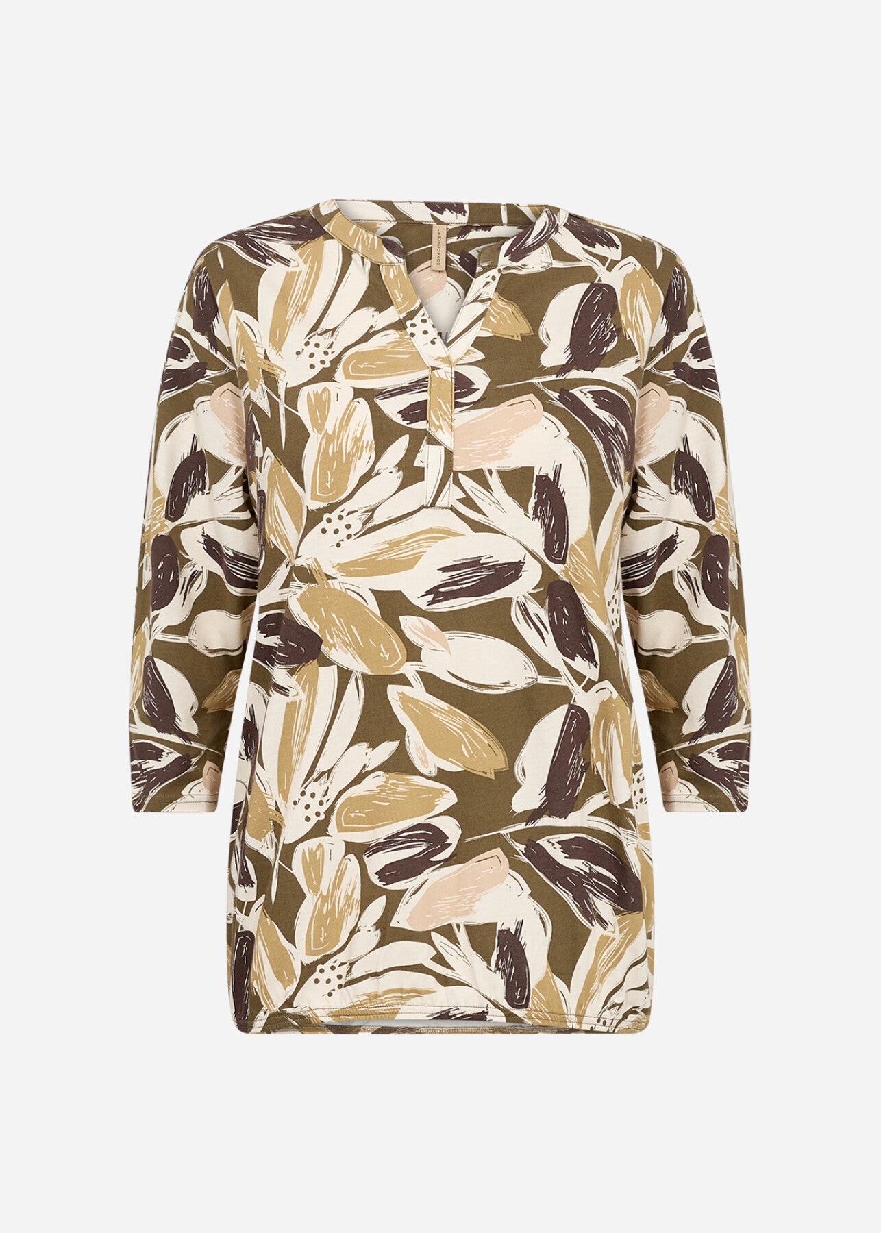 SC-FELICITY AOP 512 Blouse Olive
