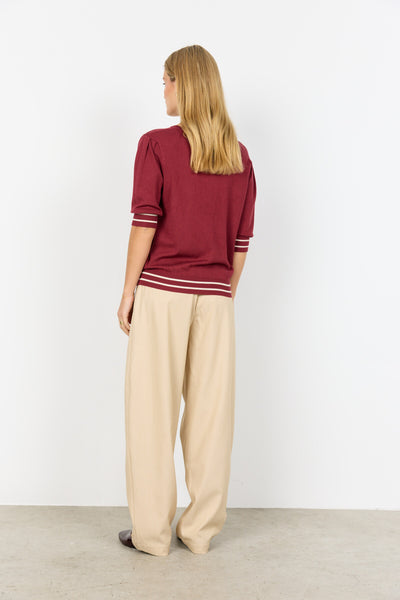 SC-DOLLIE 809 Pullover Ruby red