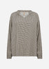 SC-HALIA 1 AOP Blouse Dusty blue