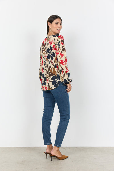 SC-ANNEMAI 1 Blouse Red