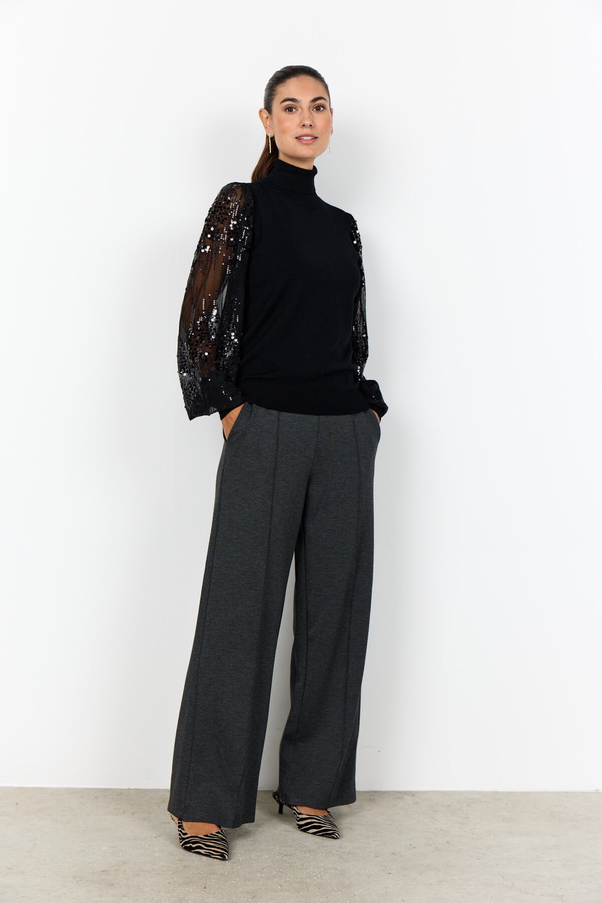 SC-DOLLIE 803 Pullover Black