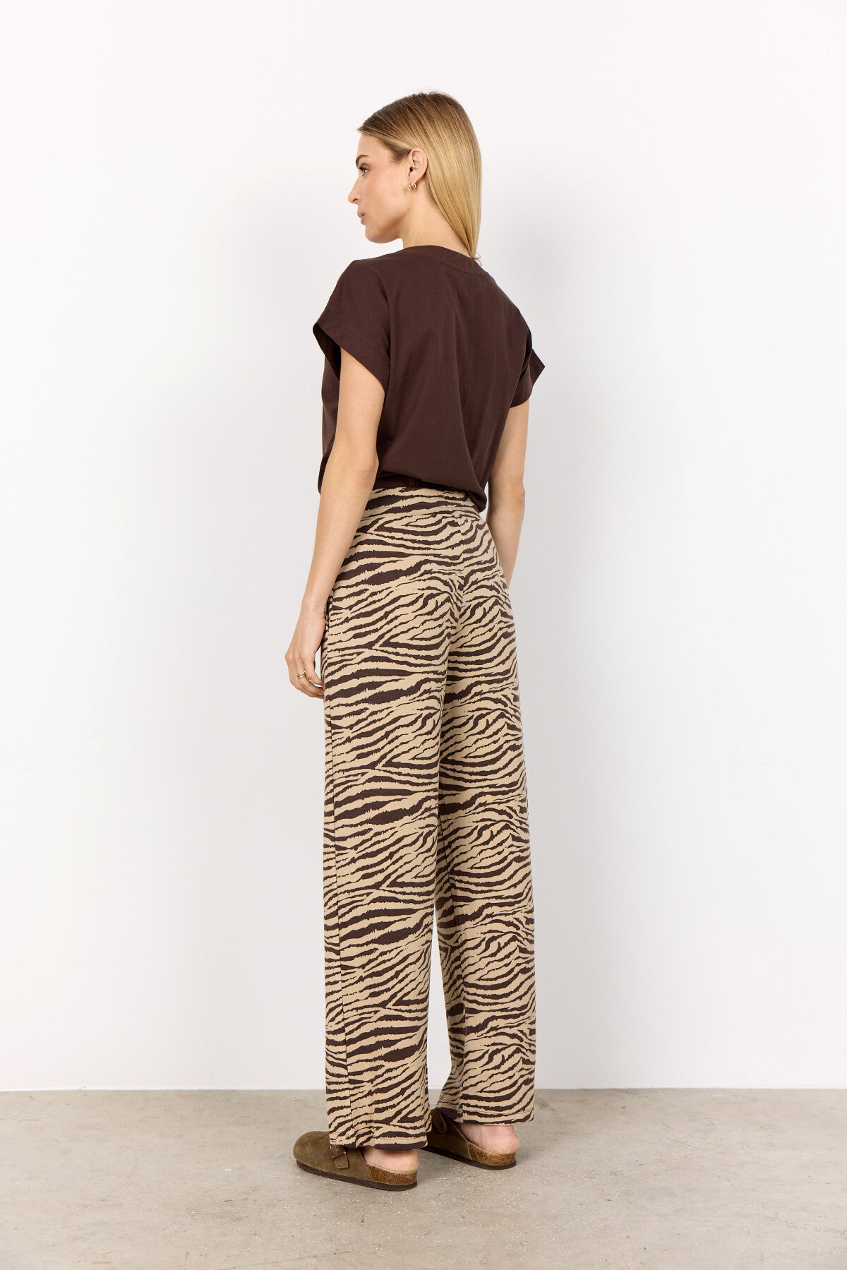 SC-SALOME 4 Pants Dark brown