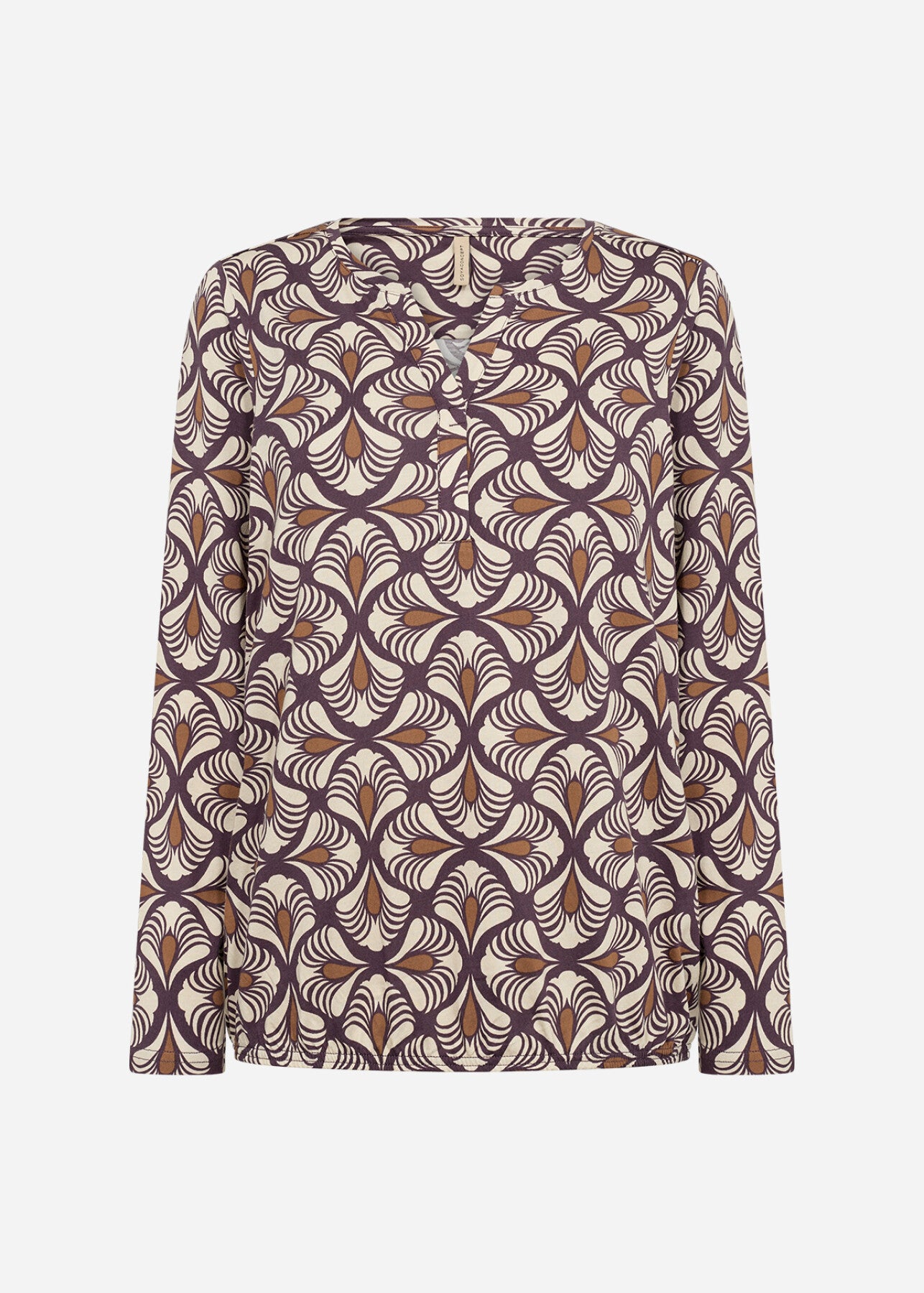 SC-FELICITY AOP 526 Blouse Purple