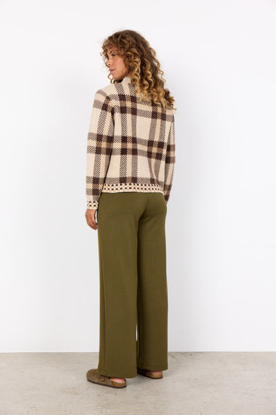 SC-VIBSA 1 Pullover Dark sand