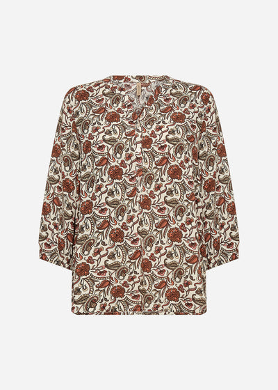 SC-SAMEA 2 Blouse Rust red