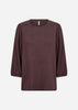 SC-BIARA 116 Blouse Dark plum