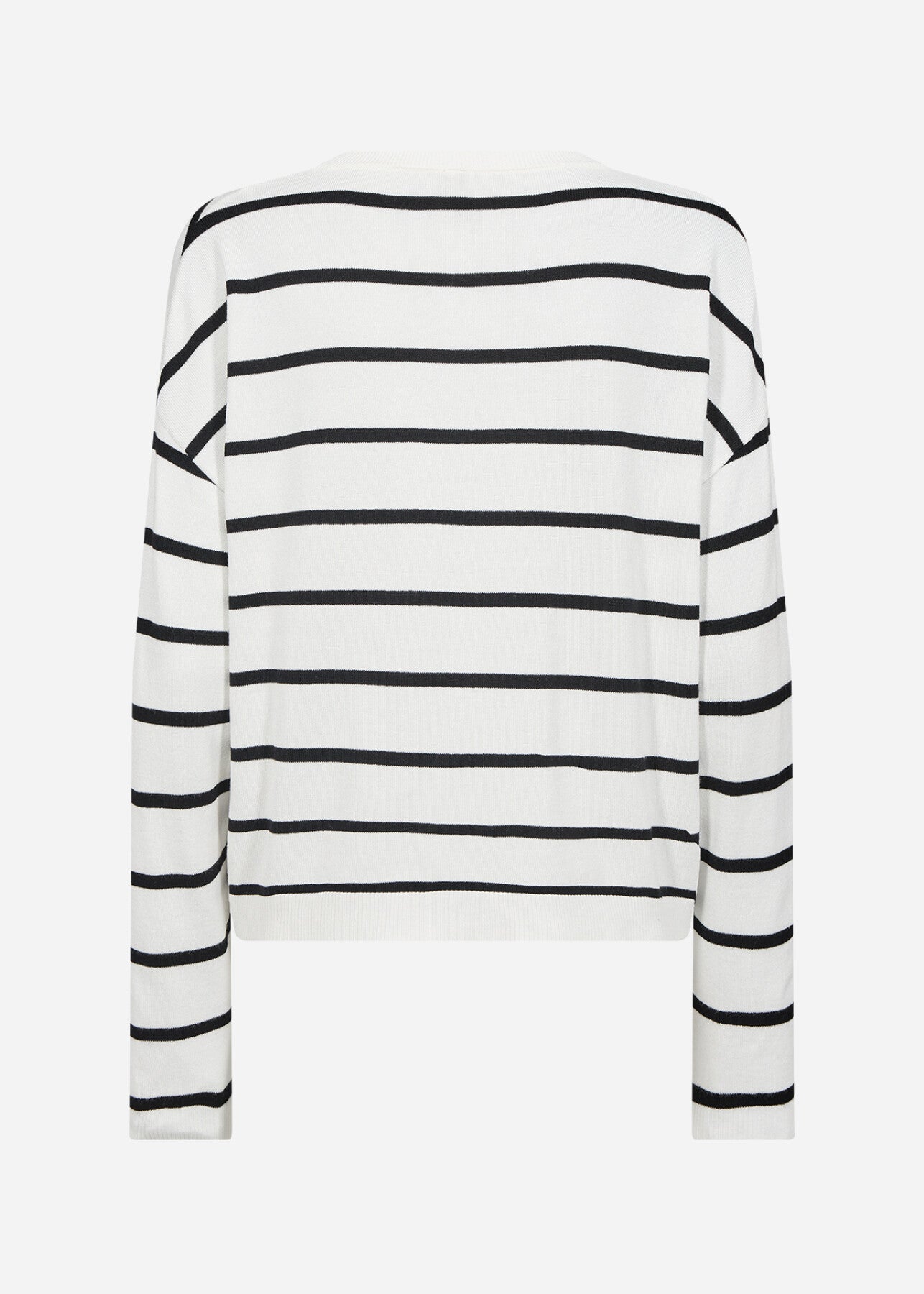 SC-DOLLIE STRIPE 795 Cardigan Off white