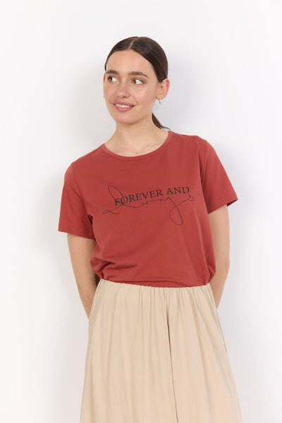 SC-RINA FP 10 T-shirt Rust red