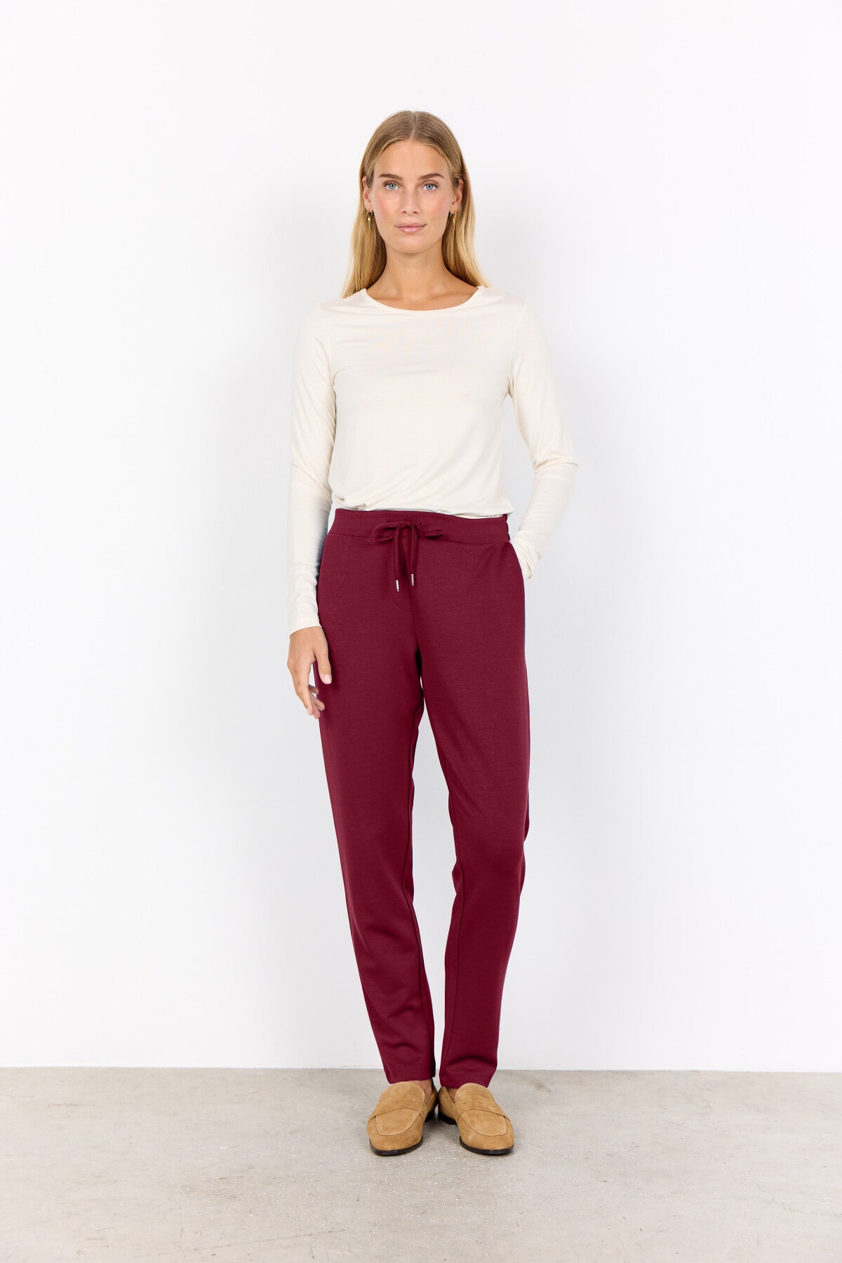 SC-BANU 157 Pants Bordeaux