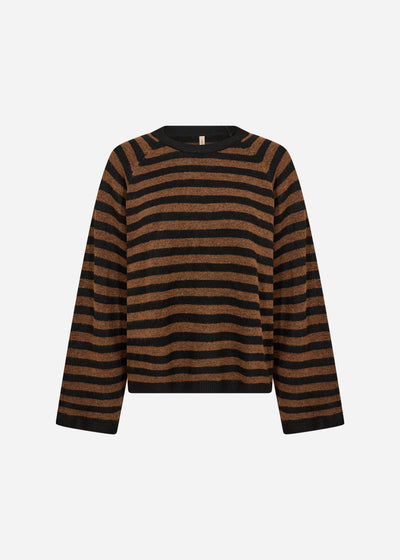 SC-ORLEAN STRIPE 14 Pullover Black