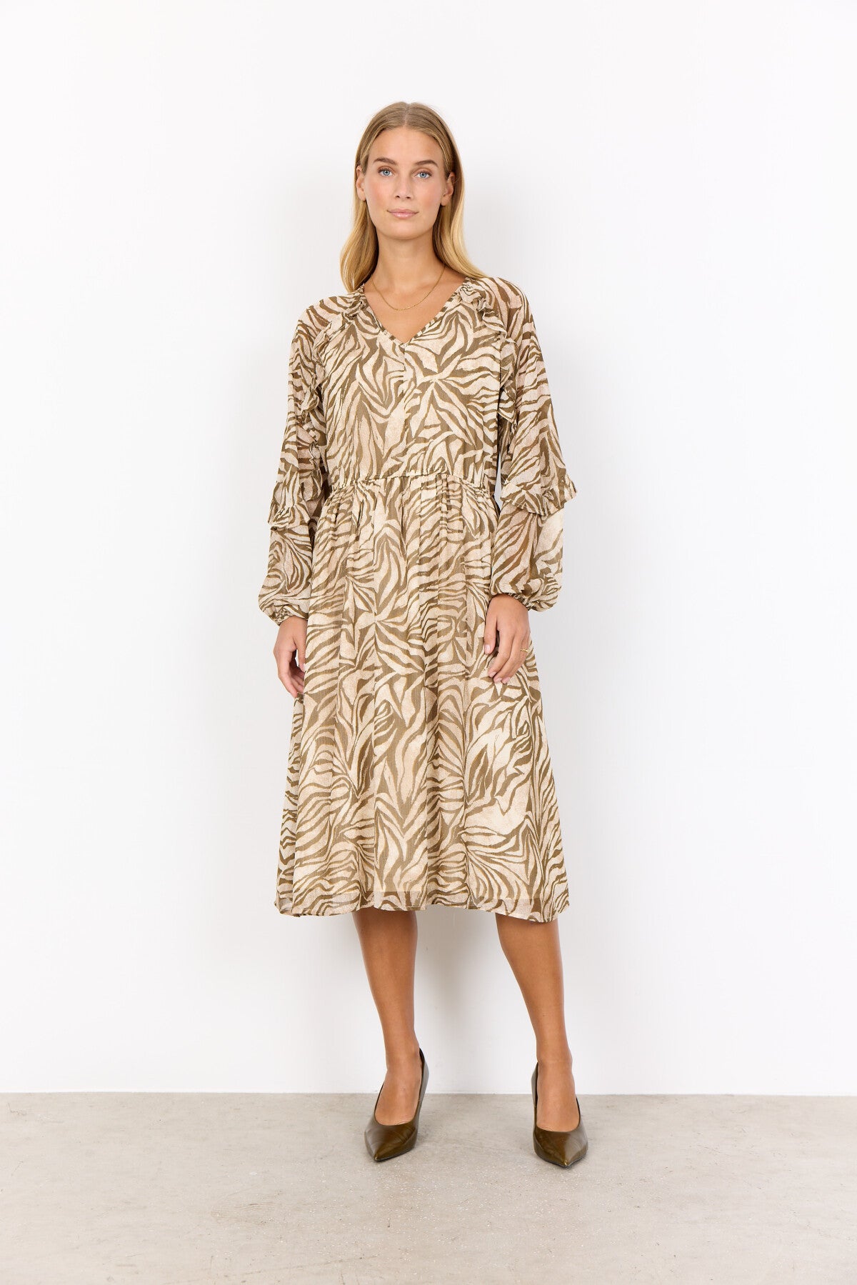 SC-VALBORG 2 Dress Dark green