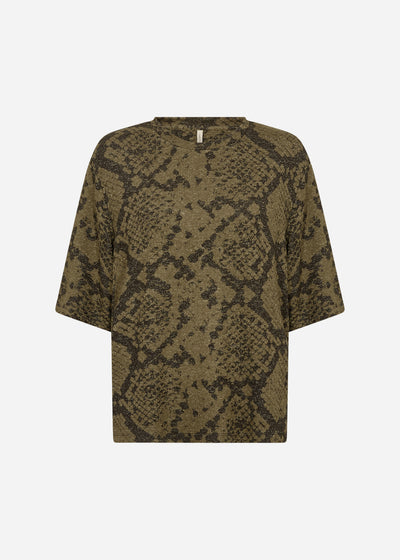 SC-BIARA AOP 144 T-shirt Dark green