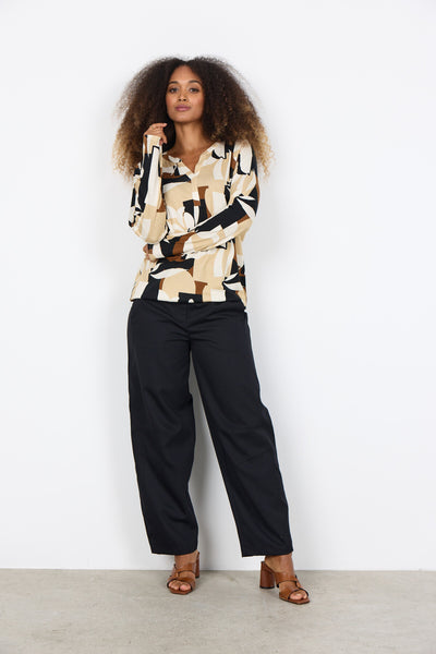 SC-FELICITY AOP 531 Blouse Sand