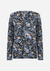 SC-FELICITY AOP 562 Blouse Dusty blue