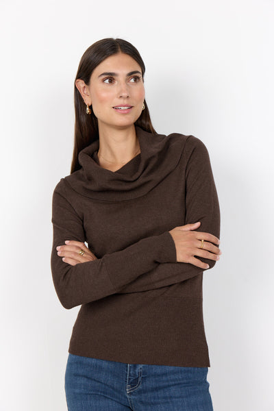 SC-DOLLIE 305 Pullover Dark brown