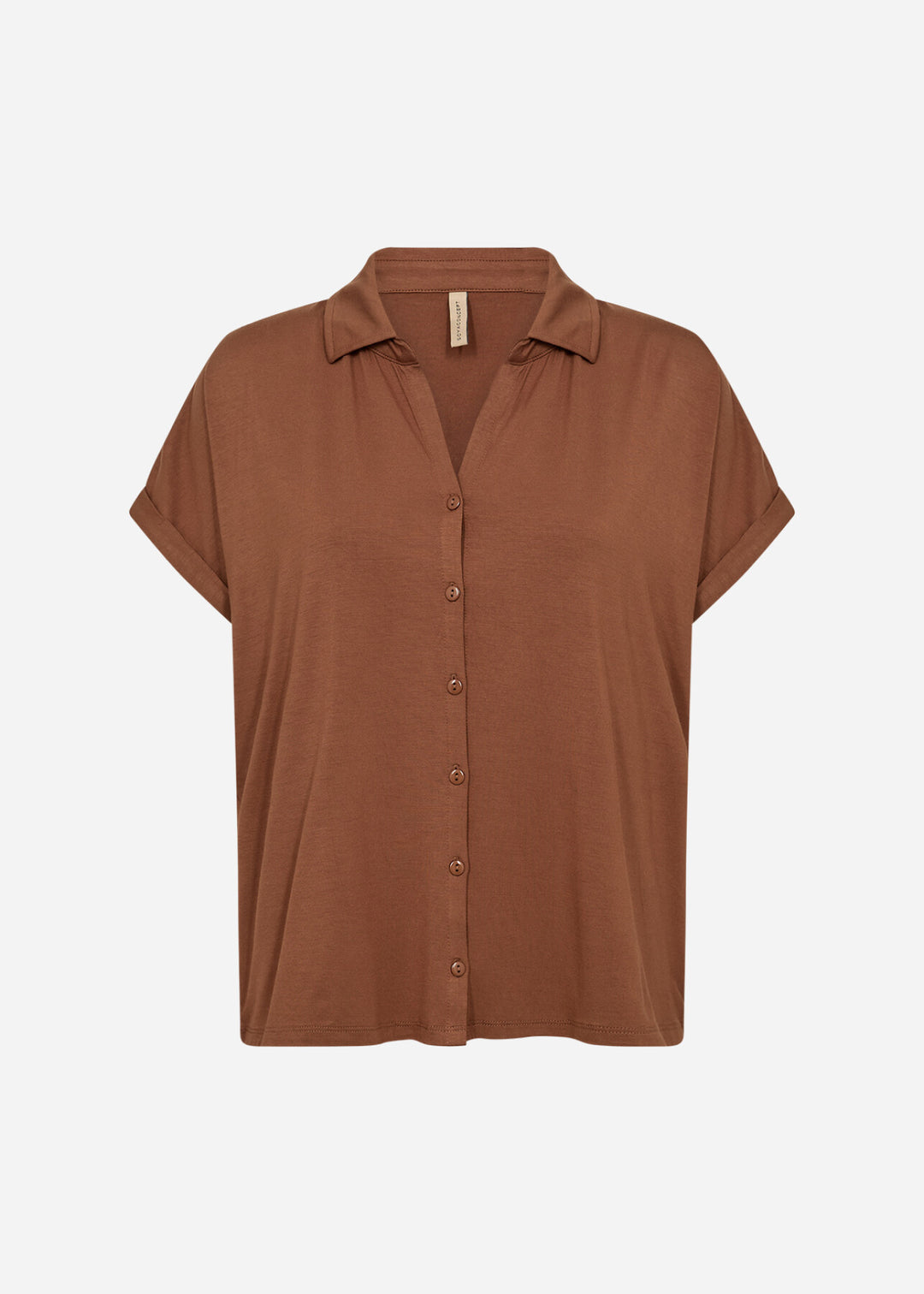 SC-MARICA 355 Shirt in Brown from soyaconcept | Soyaconcept.com