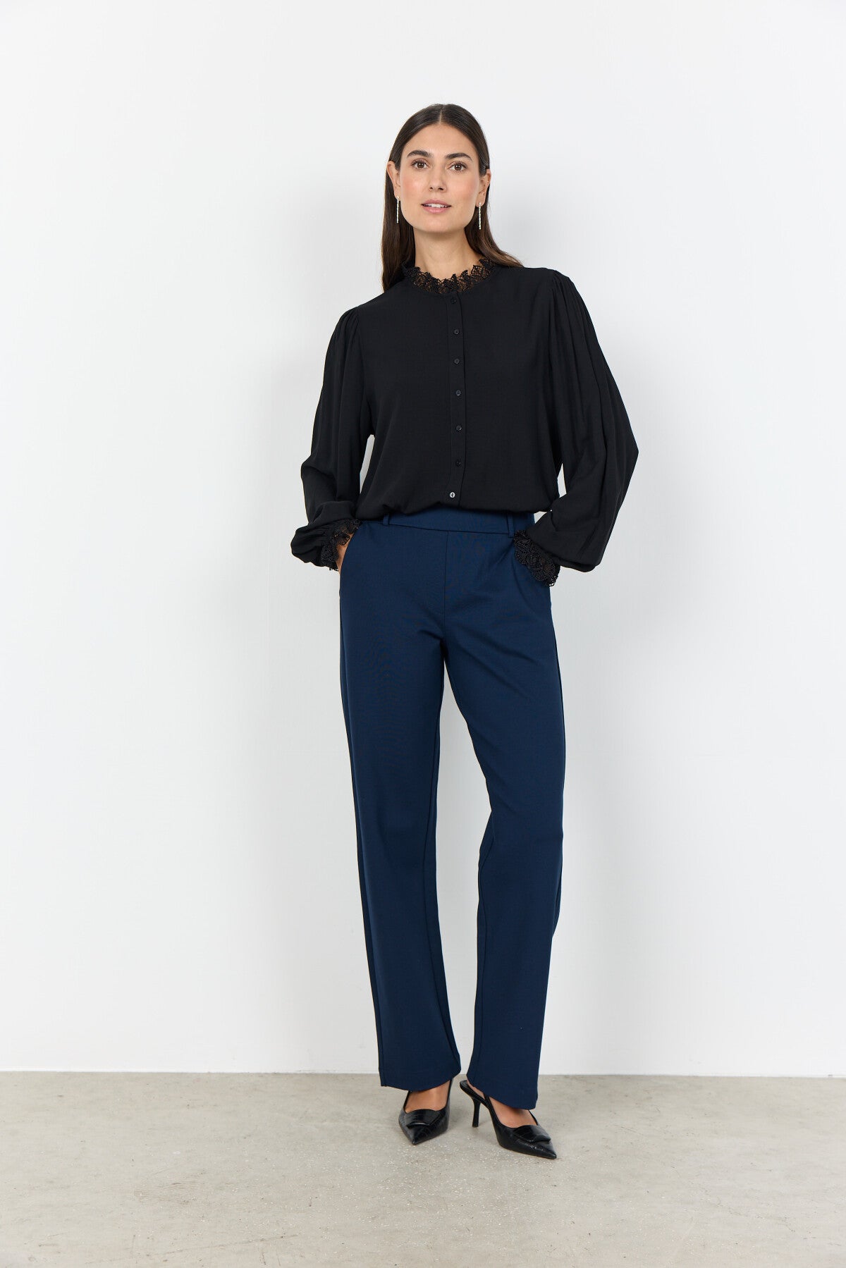 SC-NANNI 3 Pants Dark blue