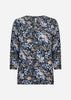 SC-FELICITY AOP 561 Blouse Dusty blue