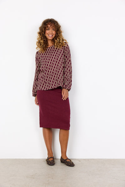 SC-VARLA 1 Blouse Bordeaux