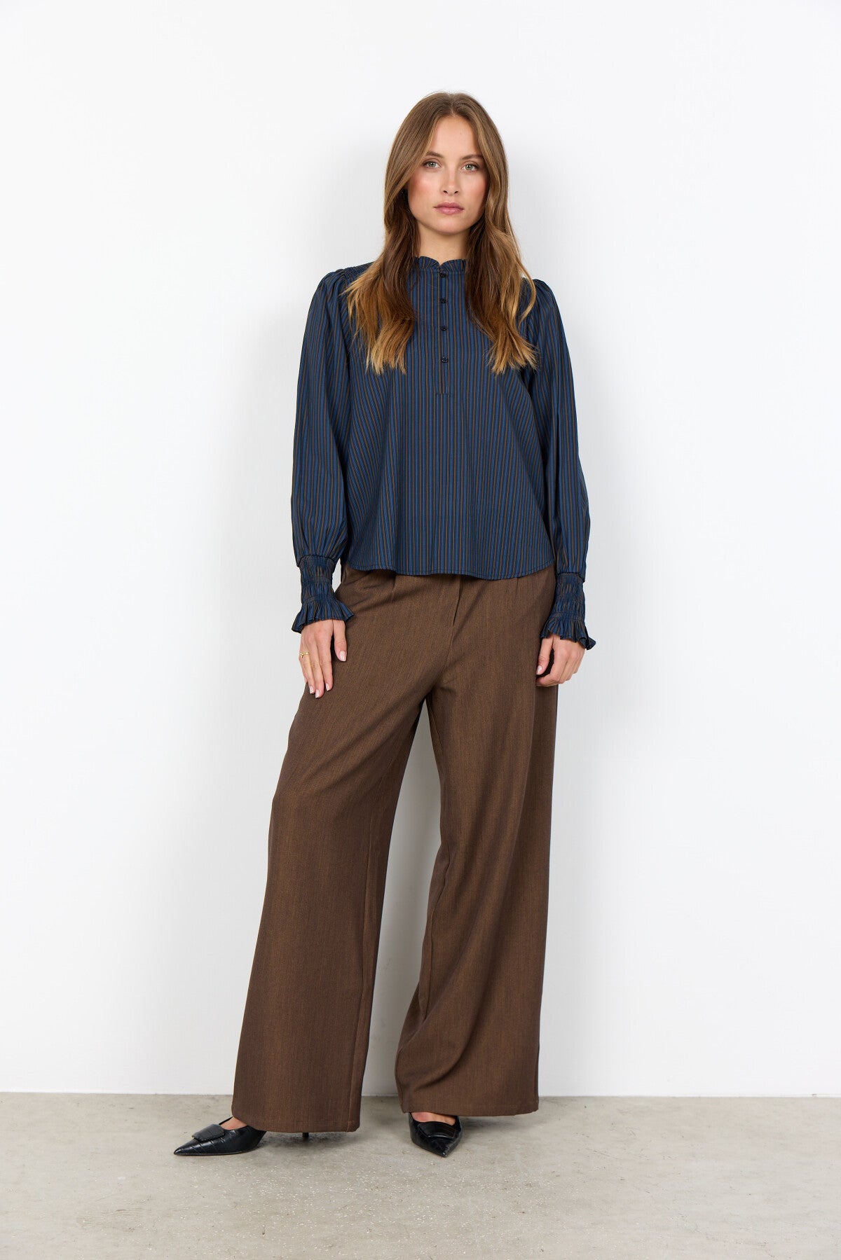 SC-ARIANNE 1 Blouse Dark blue