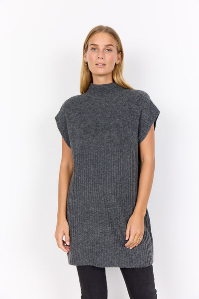 SC-VIRGINIA 2 Waistcoat Dark grey