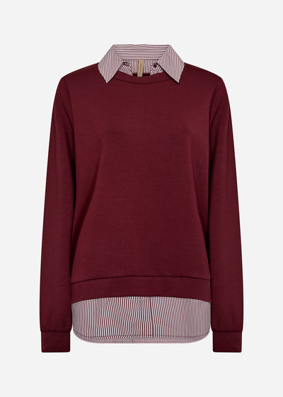 SC-BANU 264 Blouse Bordeaux