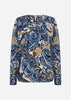 SC-FELICITY AOP 518 Blouse Dark blue
