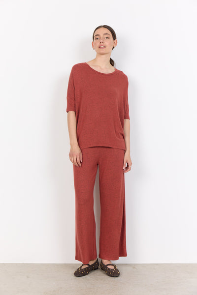 SC-BIARA 96 Blouse Rust red