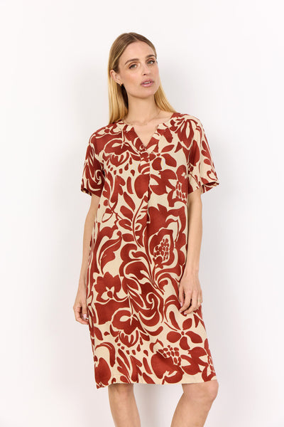 SC-SENTA 3 Tunic Rust red