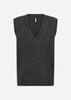 SC-HERLA 1 Waistcoat Dark grey
